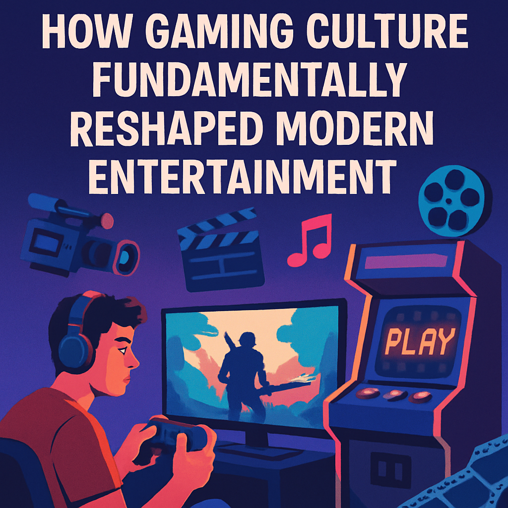 How Gaming Culture Fundamentally Reshaped Modern Entertainment