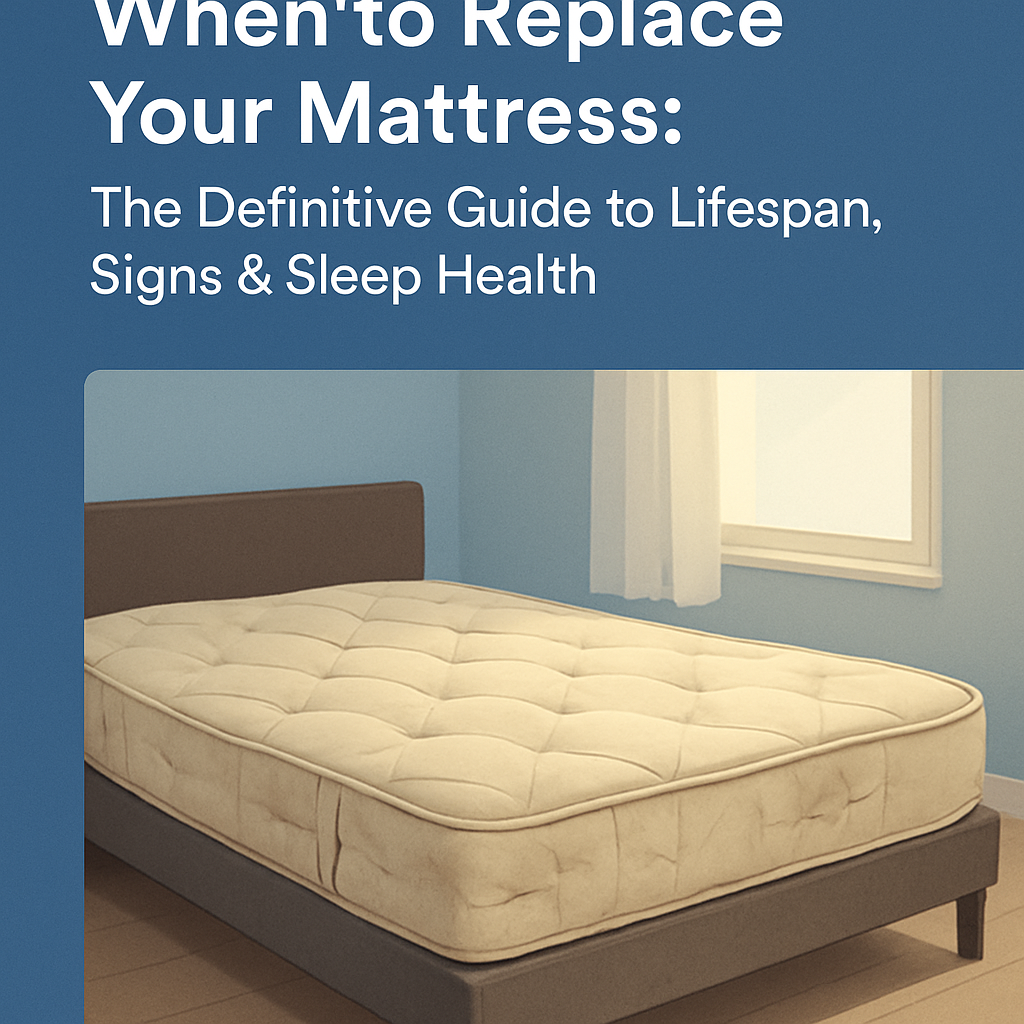 When to Replace Your Mattress: The Definitive Guide to Lifespan, Signs & Sleep Health