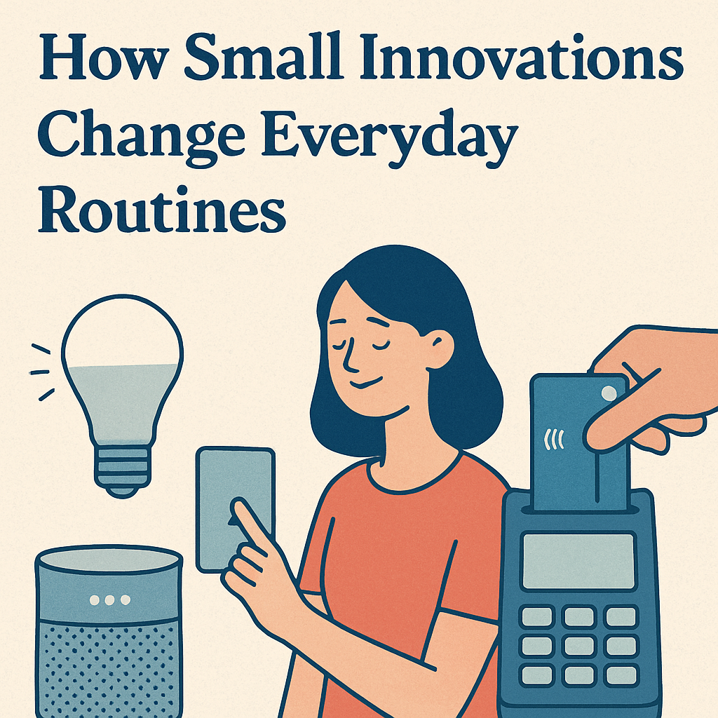 The Quiet Revolution: How Small Innovations Change Everyday Routines