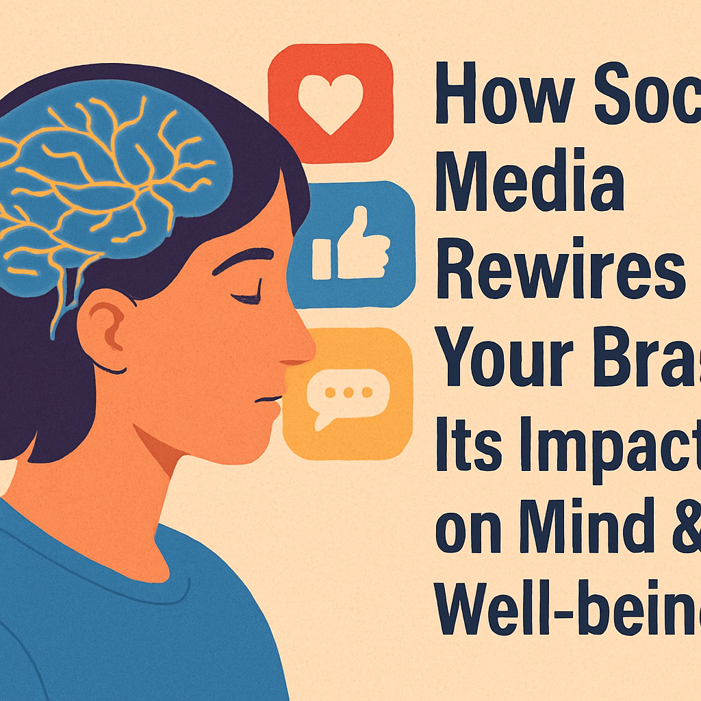 How Social Media Rewires Your Brain: Its Impact on Mind & Well-being