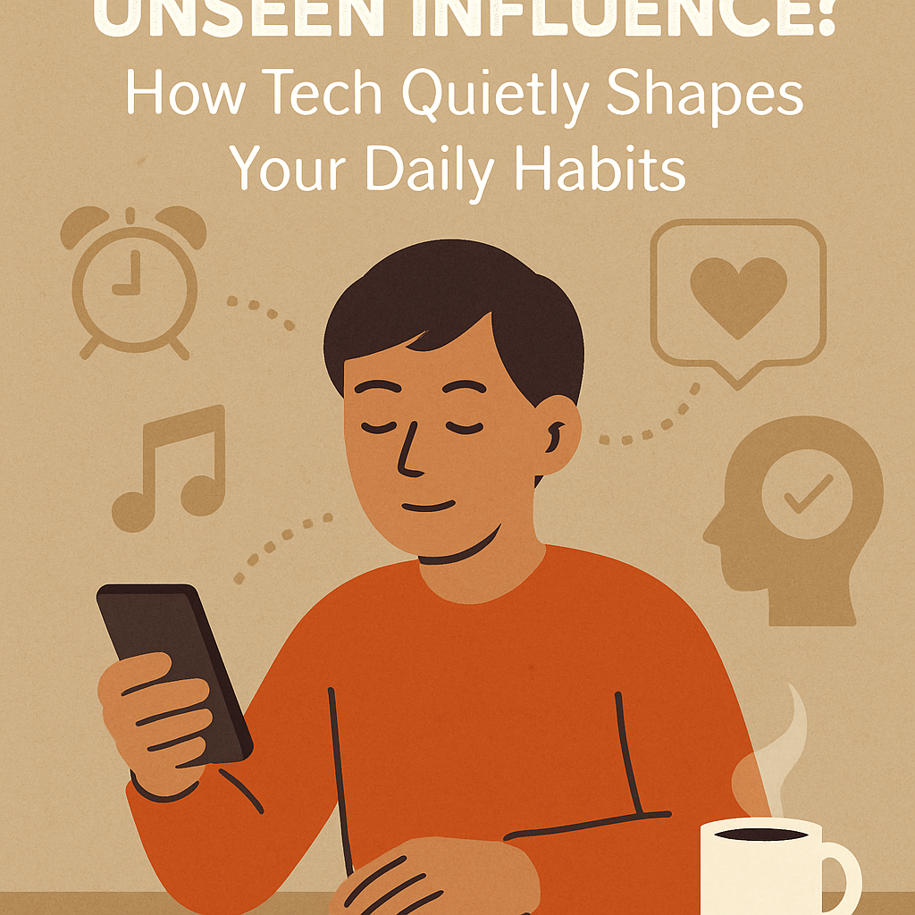 Unseen Influence: How Tech Quietly Shapes Your Daily Habits