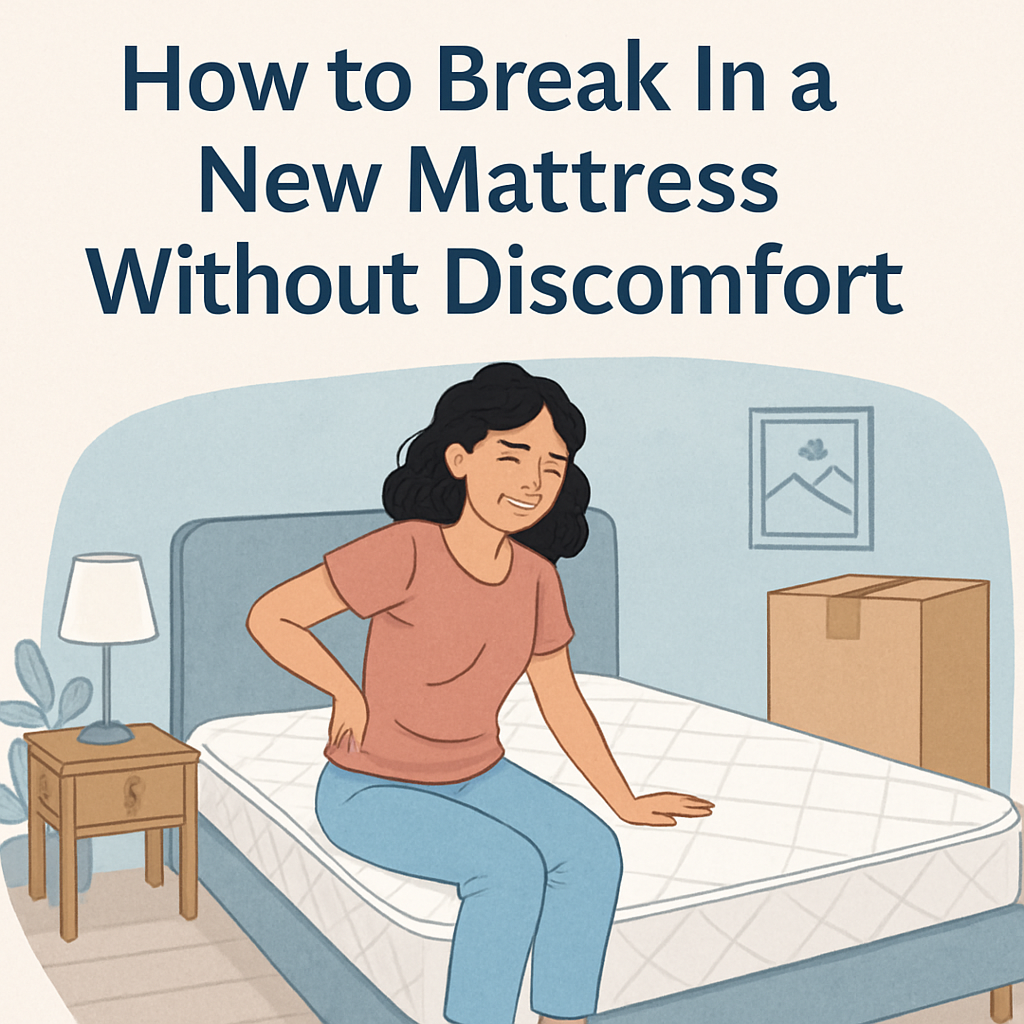 How to Break In a New Mattress Without Discomfort