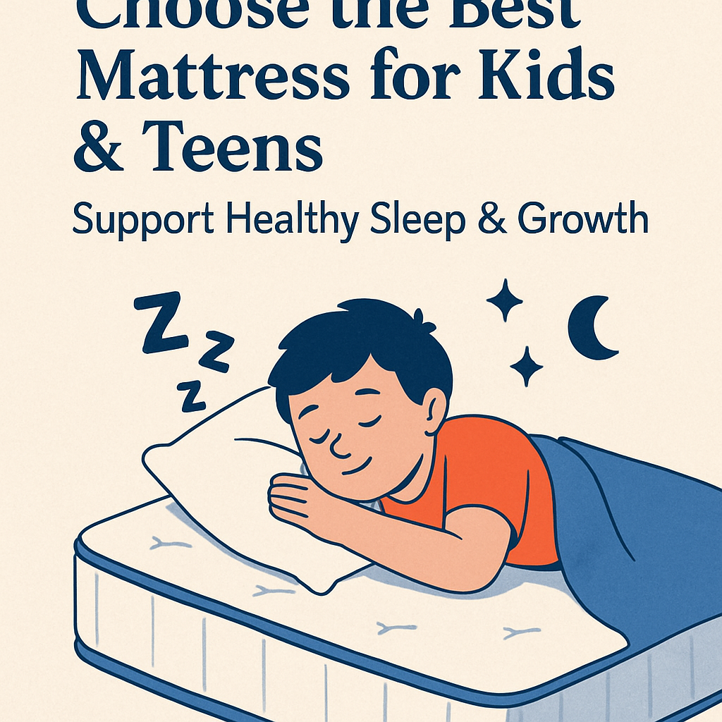 Choose the Best Mattress for Kids & Teens: Support Healthy Sleep & Growth