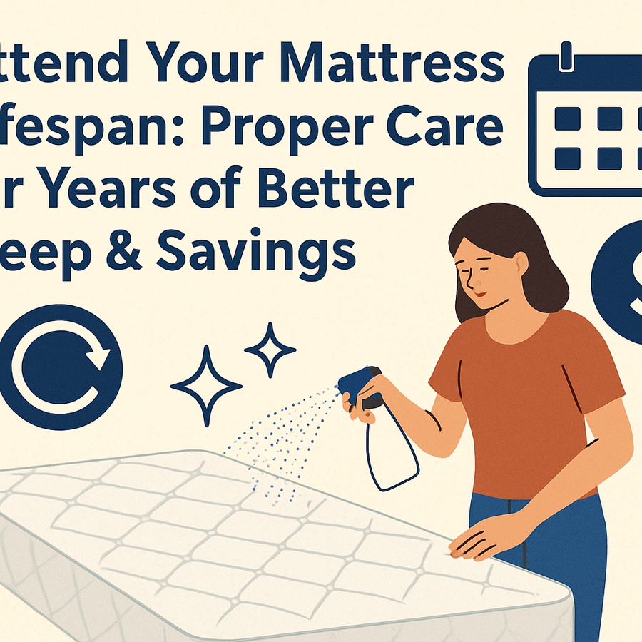 Extend Your Mattress Lifespan: Proper Care for Years of Better Sleep & Savings