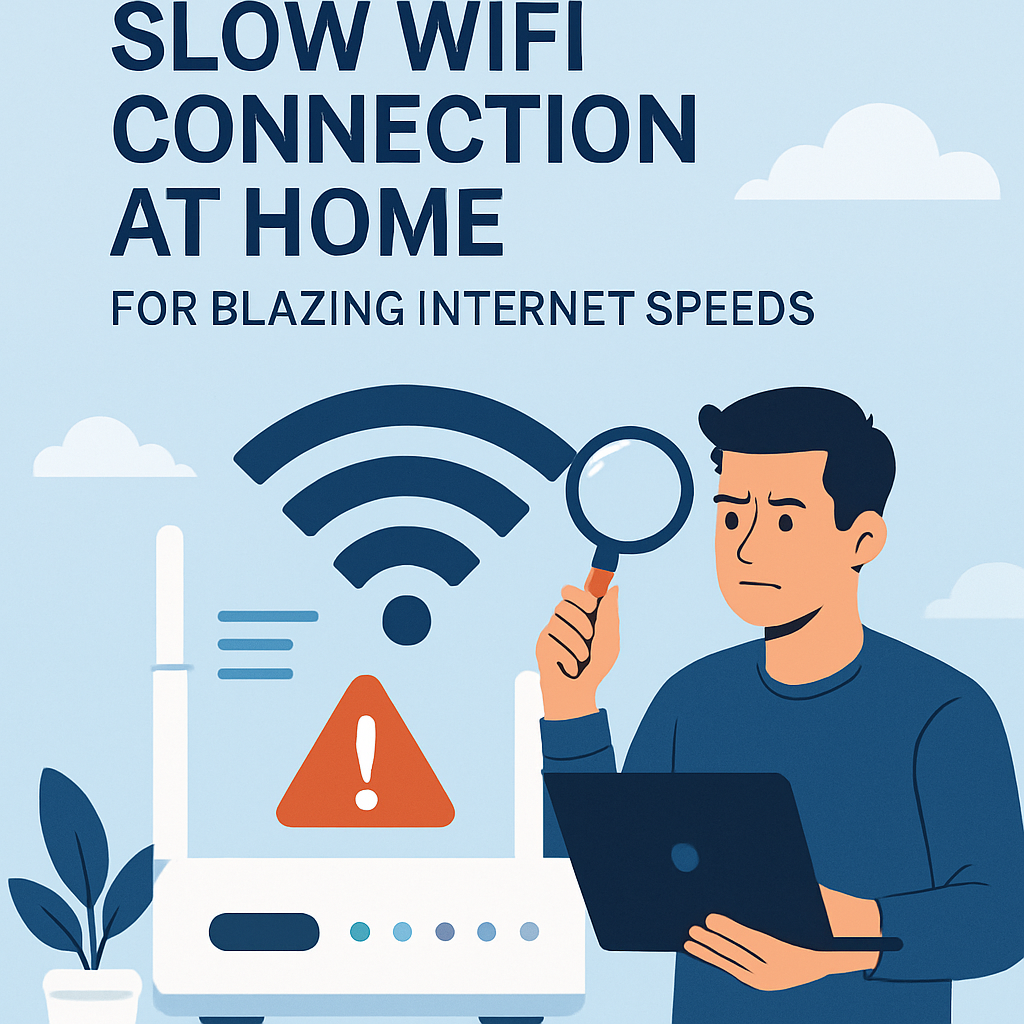 How to Fix a Slow WiFi Connection at Home for Blazing Internet Speeds