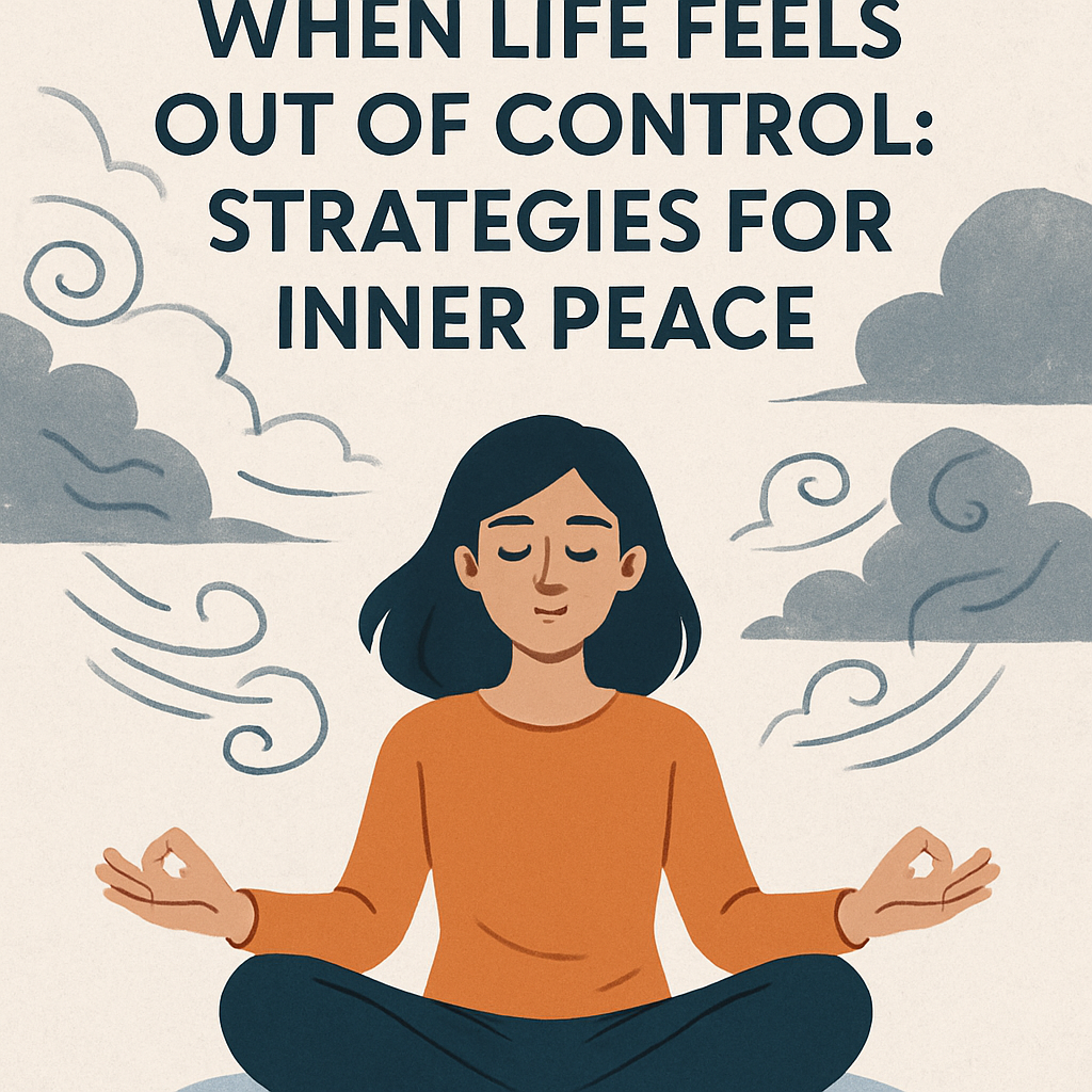 How to Stay Calm When Life Feels Out of Control: Strategies for Inner Peace