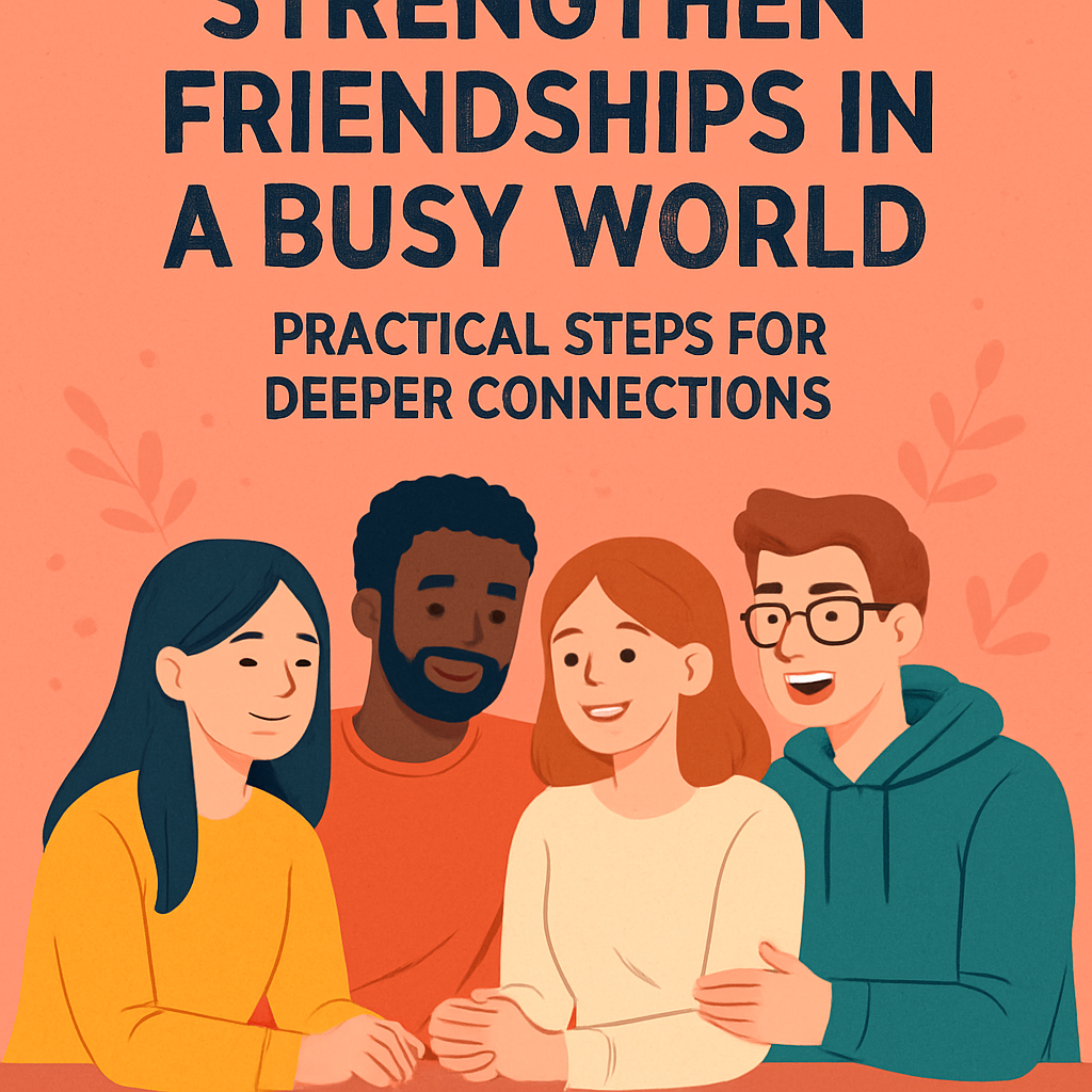 Strengthen Friendships in a Busy World: Practical Steps for Deeper Connections