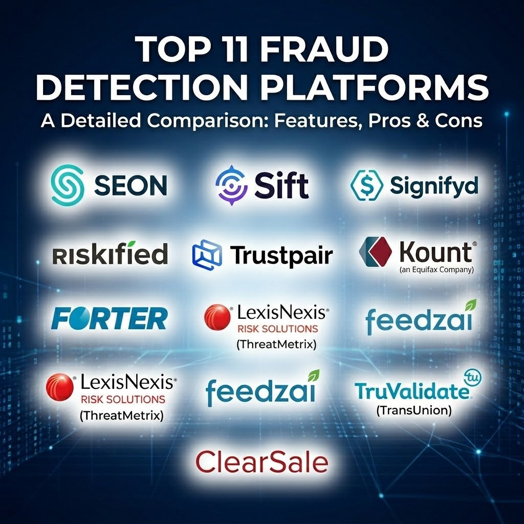 Top 11 Fraud Detection Platforms: Features, Pros, Cons & Comparison 