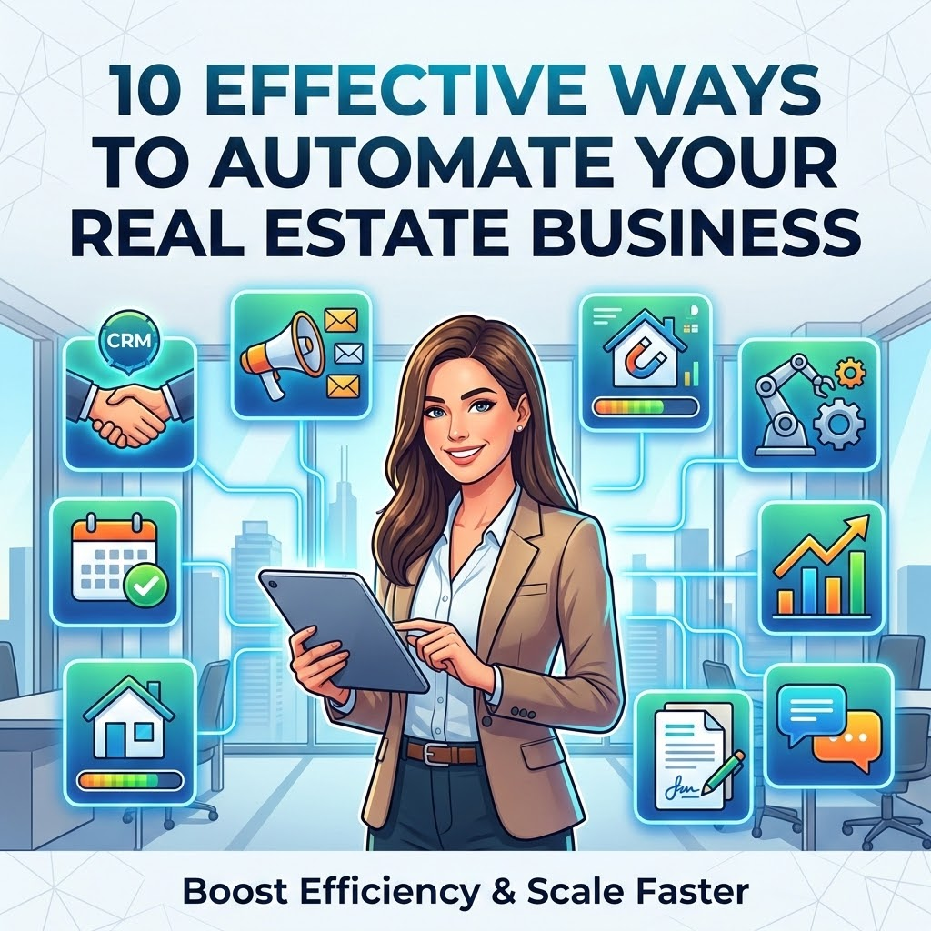 10 Effective Ways to Automate Your Real Estate Business