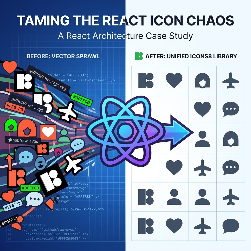 Replacing the Open-Source Vector Sprawl Across a React Architecture