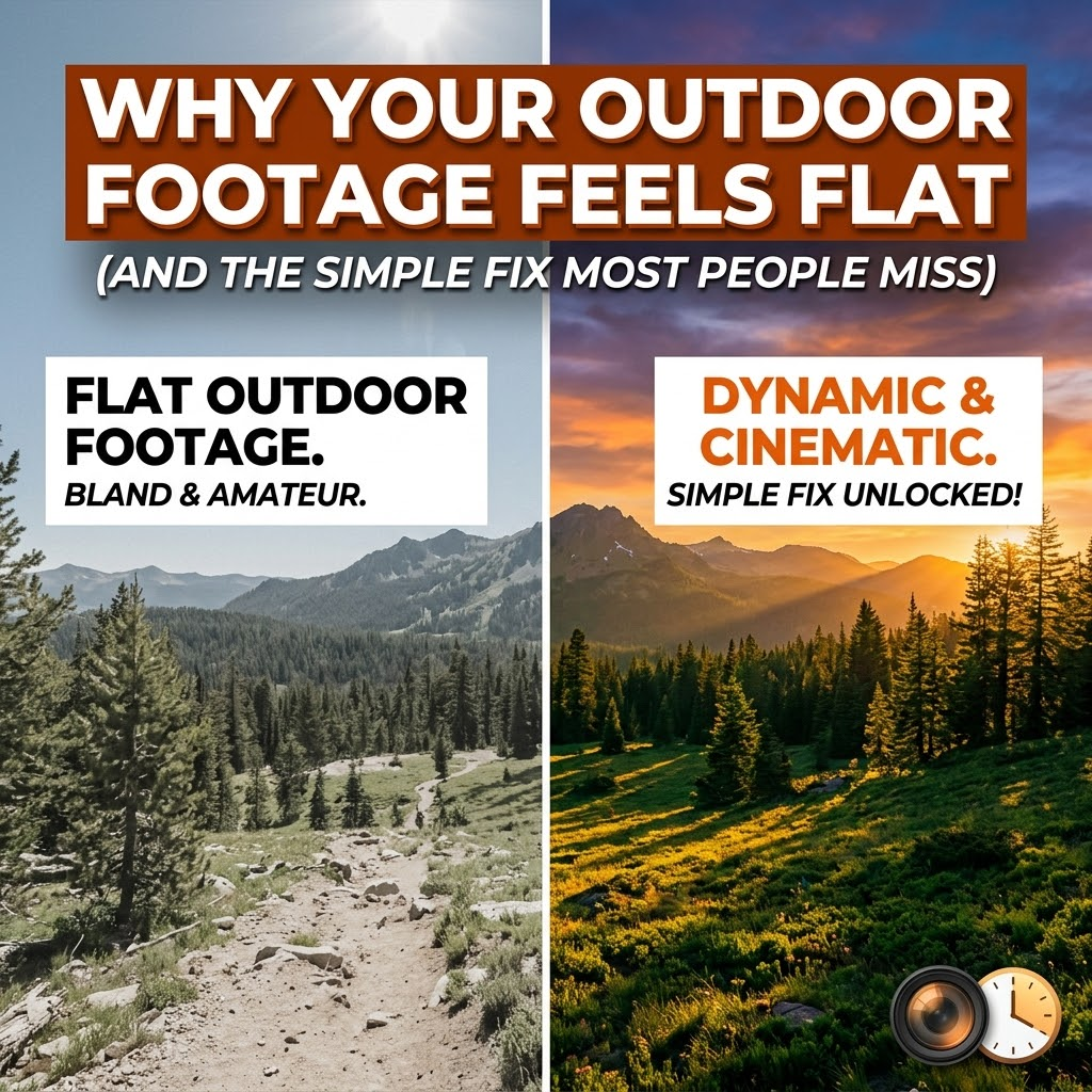 Why Your Outdoor Footage Feels Flat (And the Simple Fix Most People Miss)