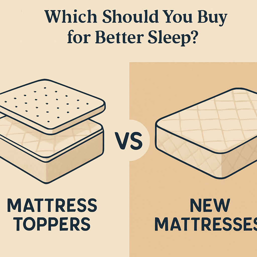 Mattress Toppers vs New Mattresses: Which Should You Buy for Better Sleep?