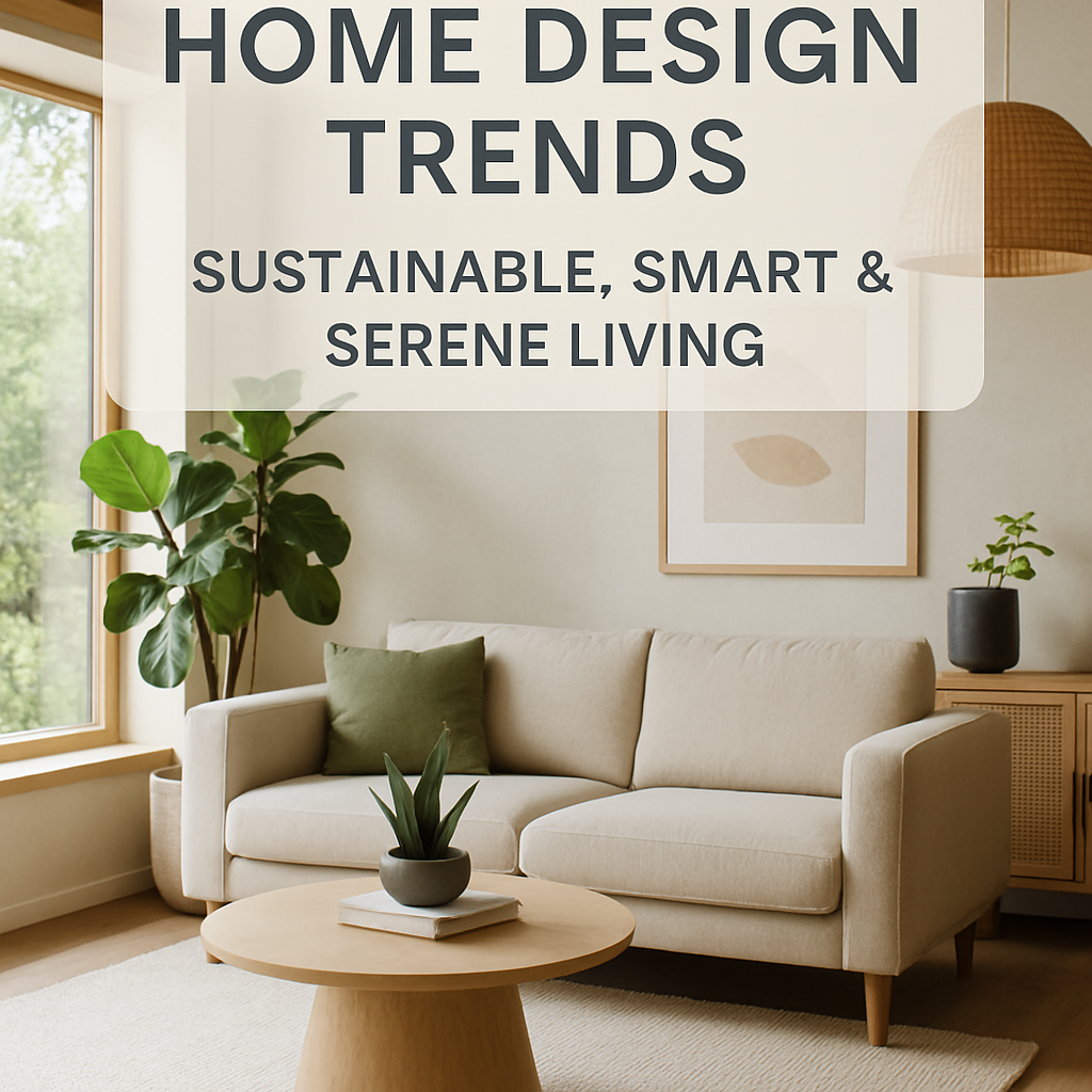2024 Modern Home Design Trends: Sustainable, Smart & Serene Living