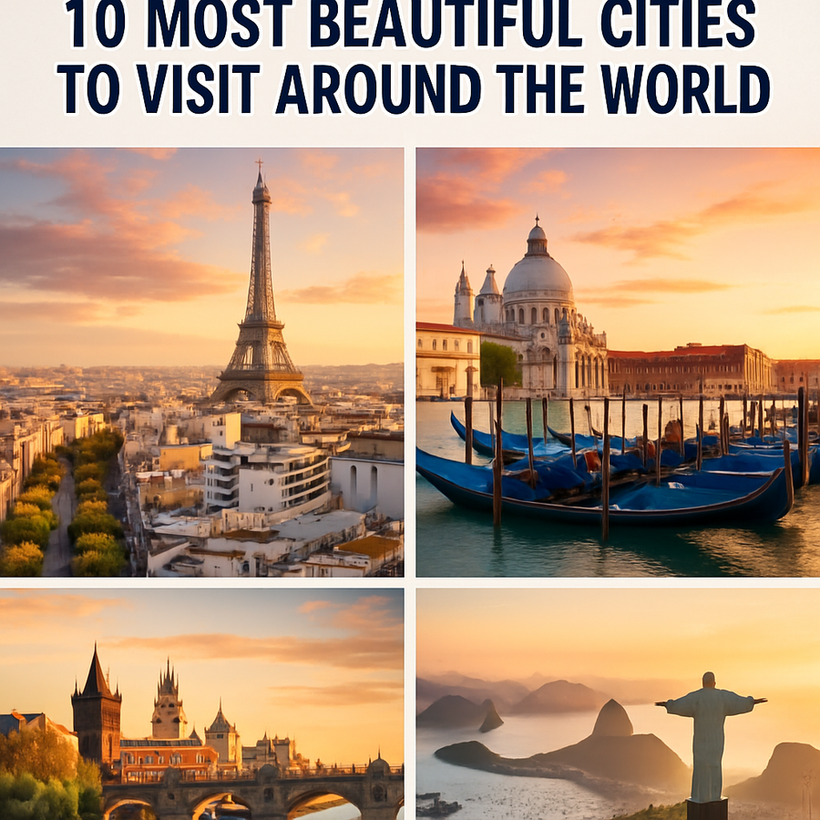 Dream Destinations: 10 Most Beautiful Cities to Visit Around the World