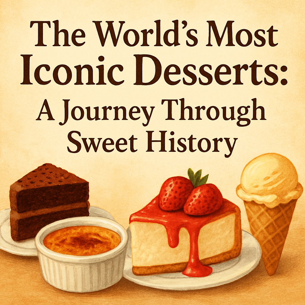 The World’s Most Iconic Desserts: A Journey Through Sweet History
