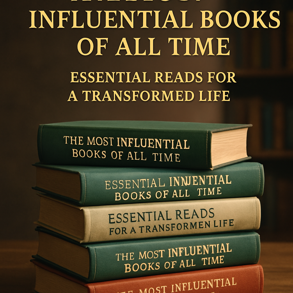 The Most Influential Books of All Time: Essential Reads for a Transformed Life