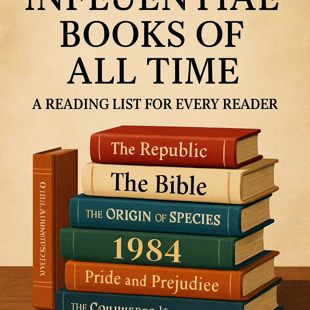The Most Influential Books of All Time: A Reading List for Every Reader