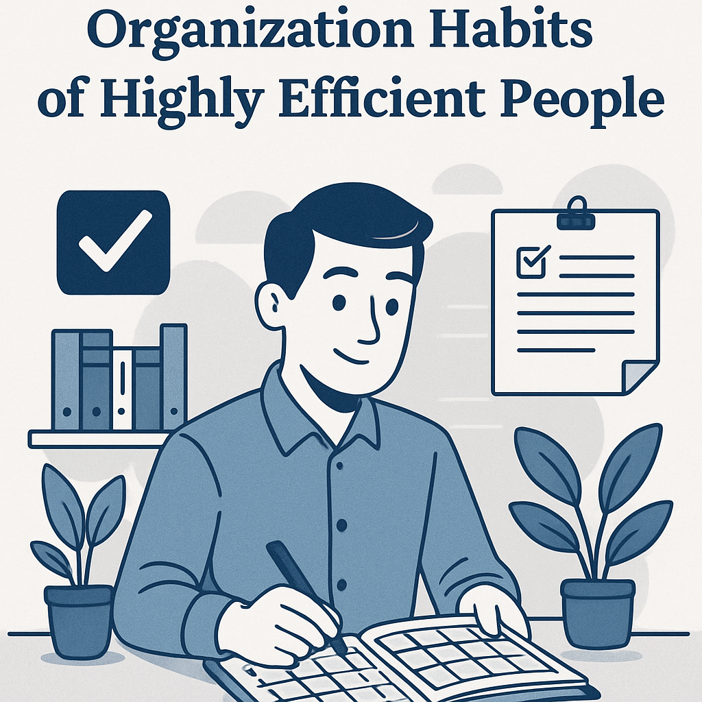Mastering Productivity: Organization Habits of Highly Efficient People
