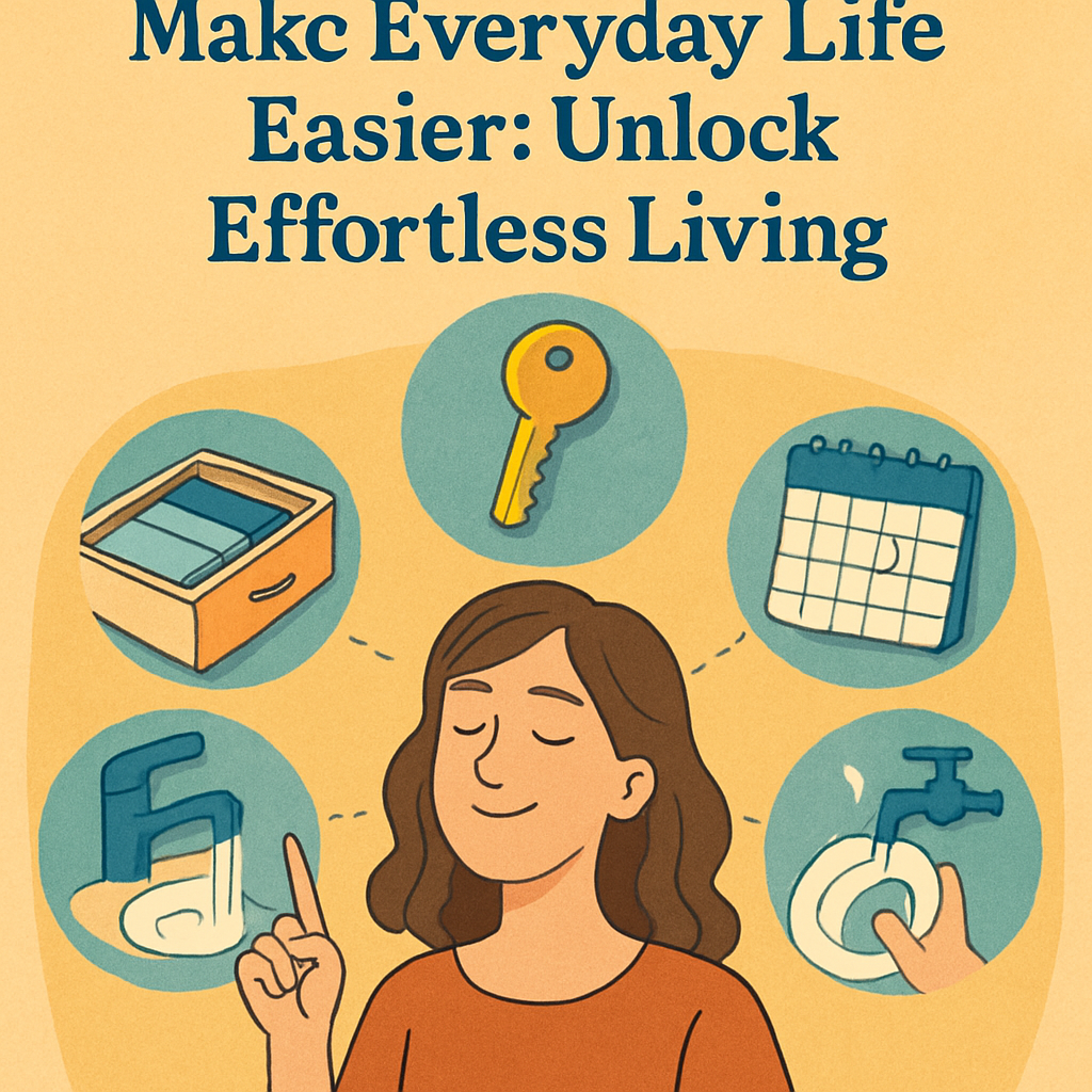 Practical Ways to Make Everyday Life Easier: Unlock Effortless Living