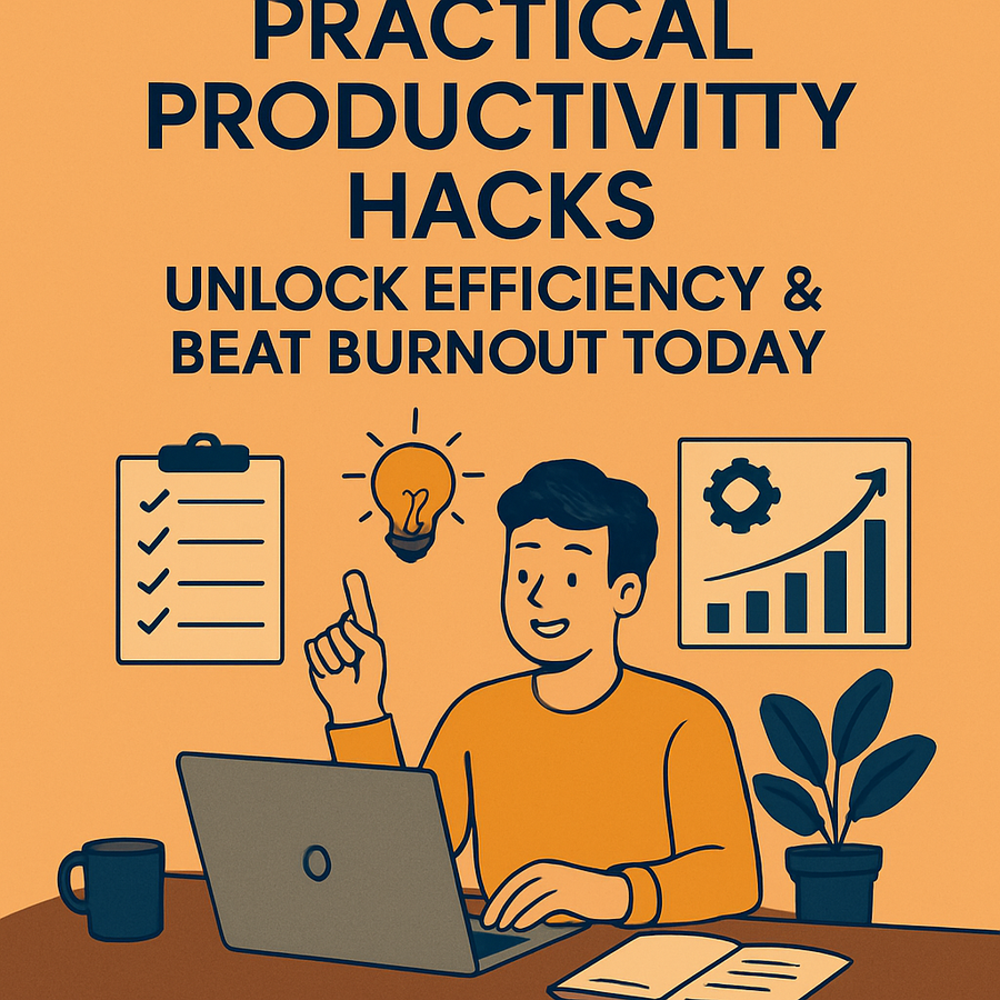 Practical Productivity Hacks: Unlock Efficiency & Beat Burnout Today