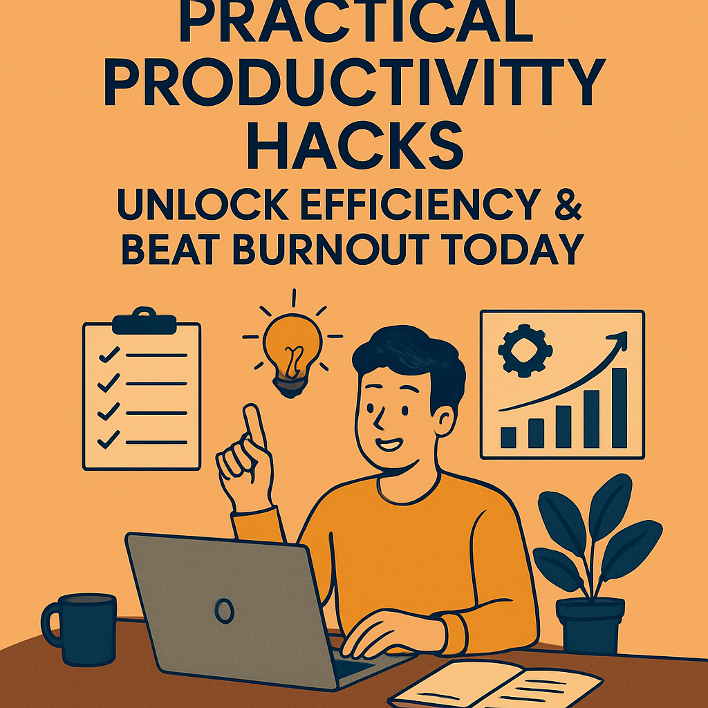 Practical Productivity Hacks: Unlock Efficiency & Beat Burnout Today