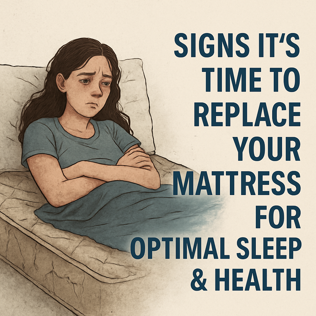 Signs It’s Time to Replace Your Mattress for Optimal Sleep & Health