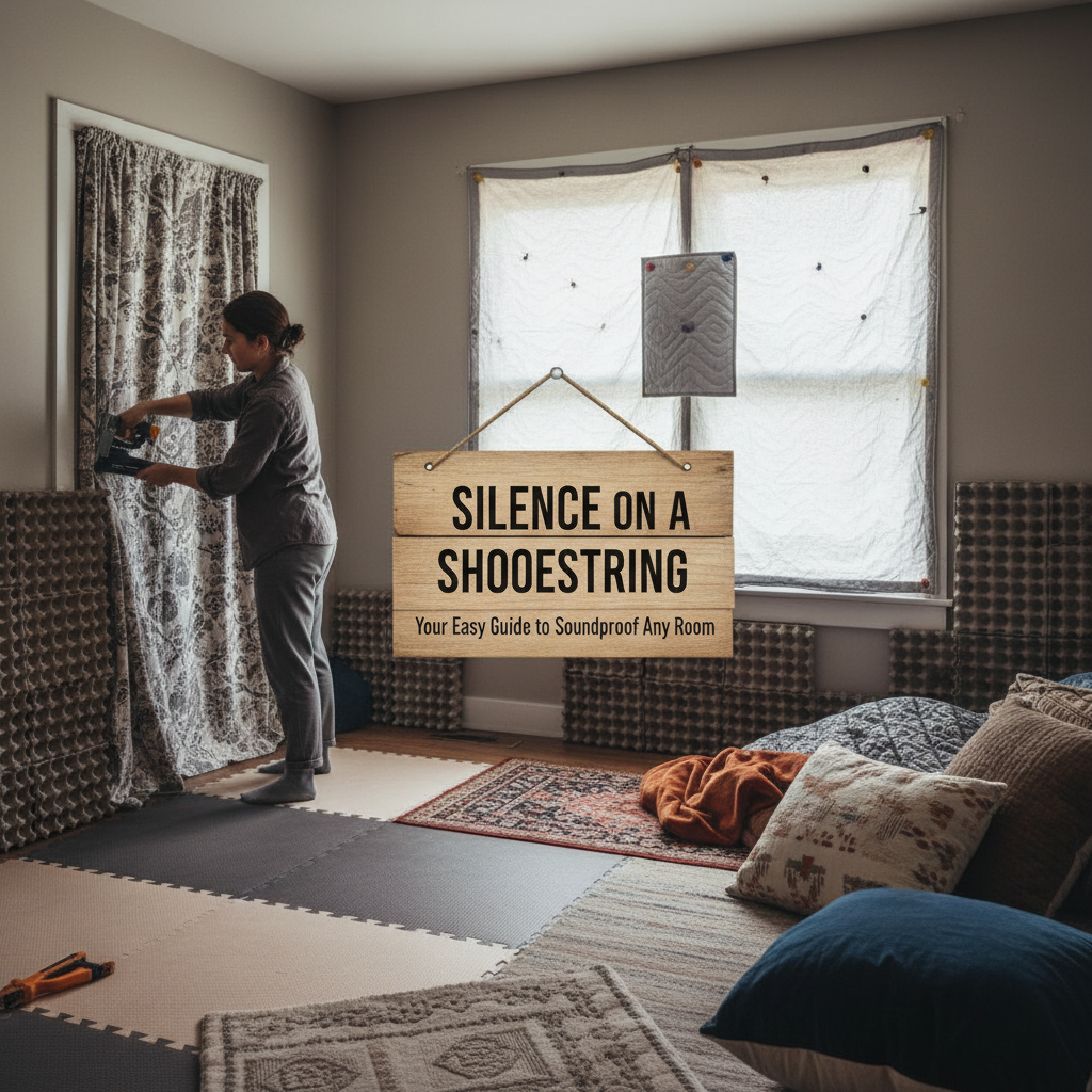 Silence on a Shoestring: Your Easy Guide to Soundproof Any Room