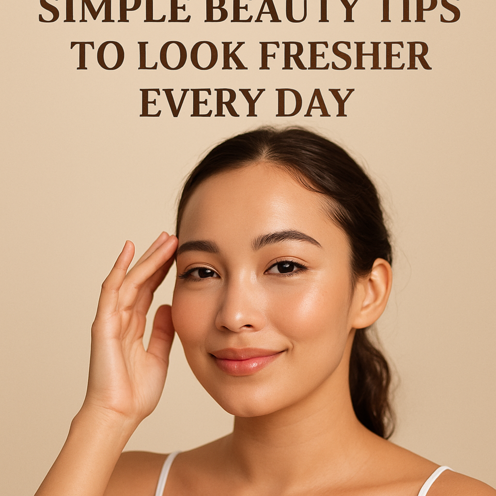 Daily Glow-Up: Simple Beauty Tips to Look Fresher Every Day