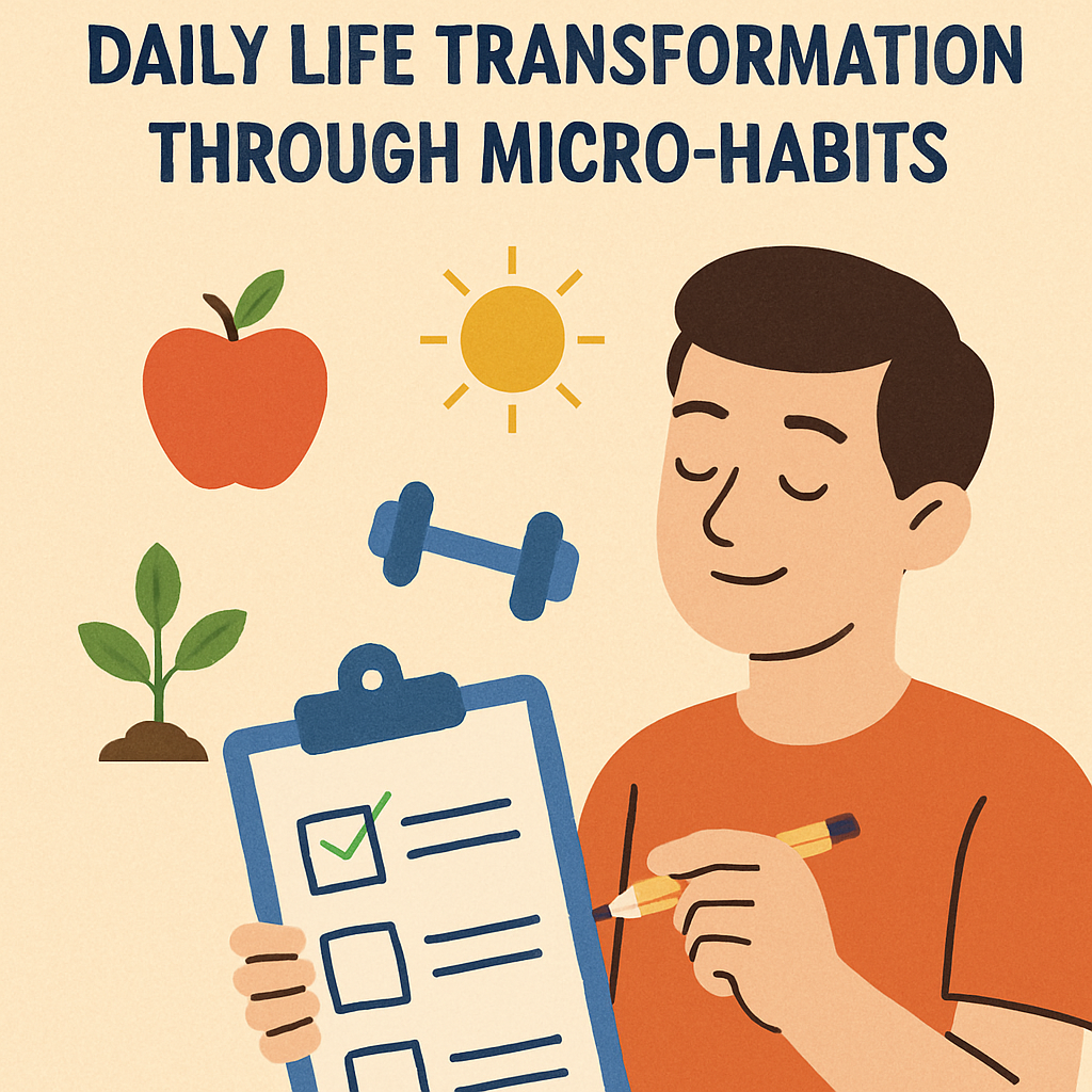 Small Changes, Big Impact: Daily Life Transformation Through Micro-Habits