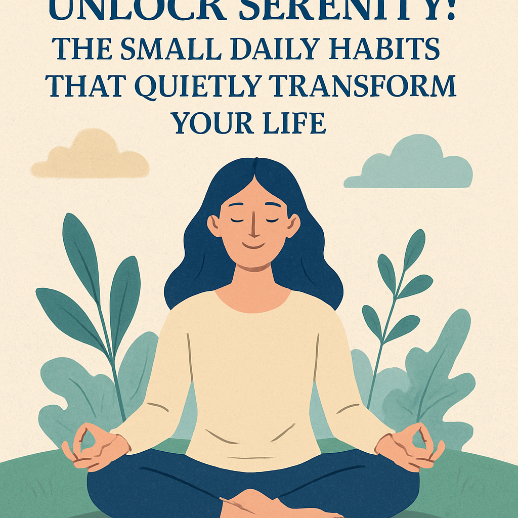 Unlock Serenity: The Small Daily Habits That Quietly Transform Your Life