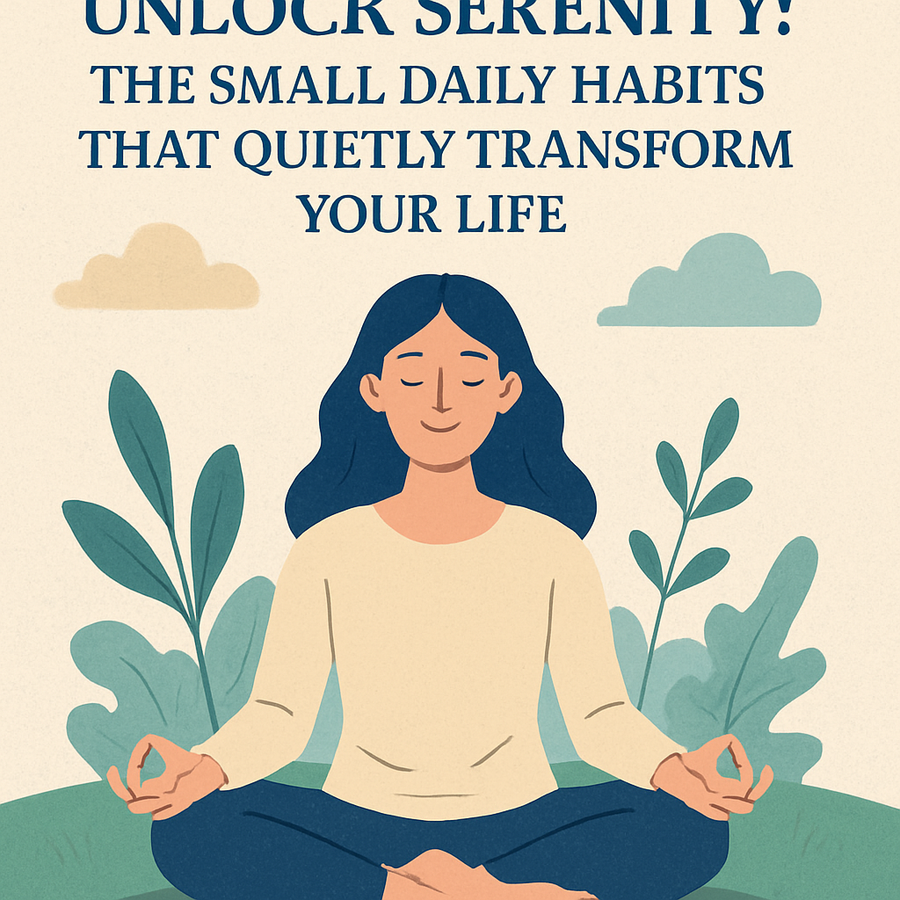 Unlock Serenity: The Small Daily Habits That Quietly Transform Your Life