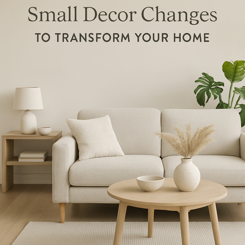 Create a Calming Space: Small Decor Changes to Transform Your Home