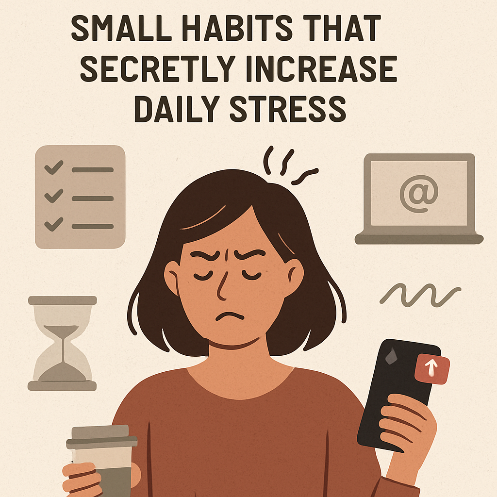 The Quiet Culprits: Small Habits That Secretly Increase Daily Stress
