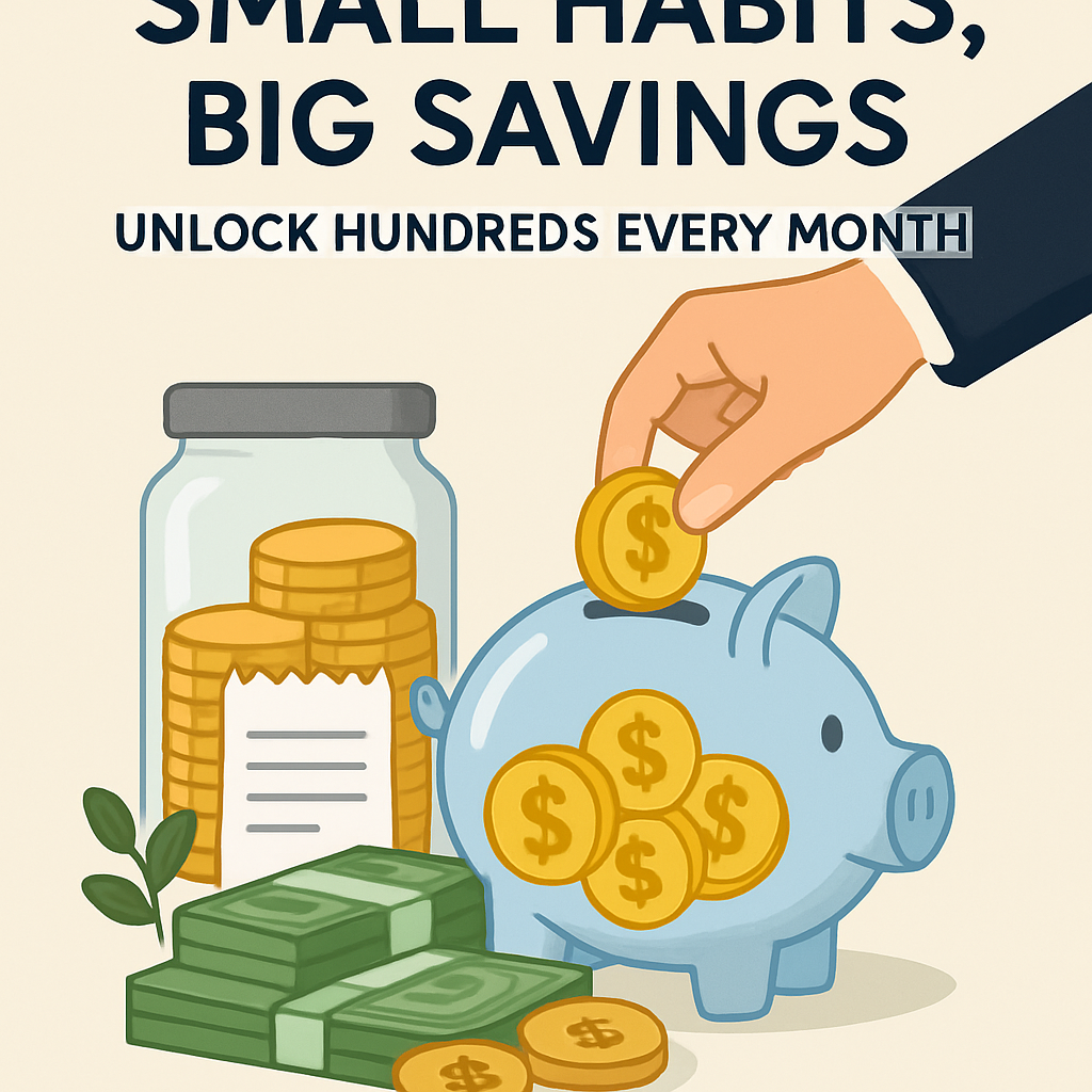Small Habits, Big Savings: Unlock Hundreds Every Month