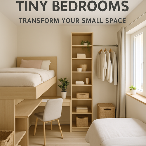 Clever Space-Saving Ideas for Tiny Bedrooms: Transform Your Small Space