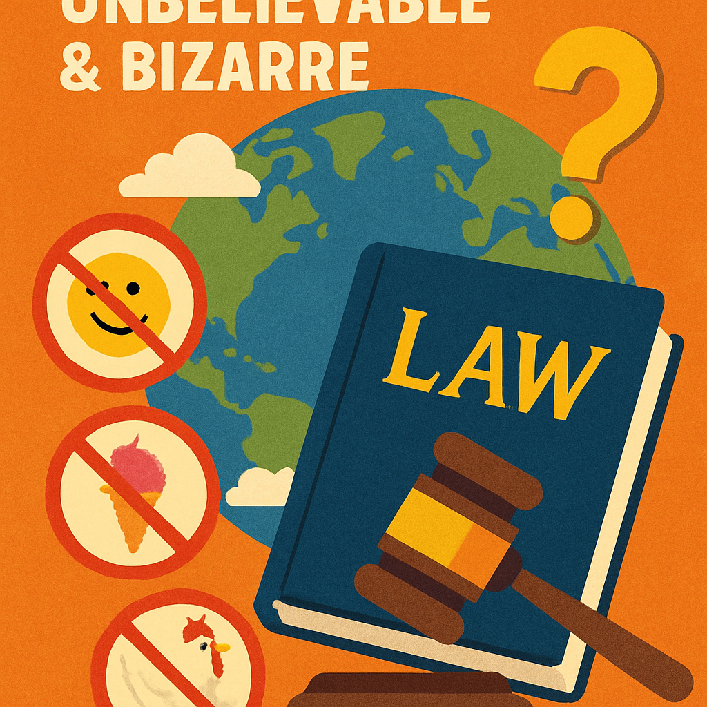Strange Laws That Still Exist Around The World: Unbelievable & Bizarre