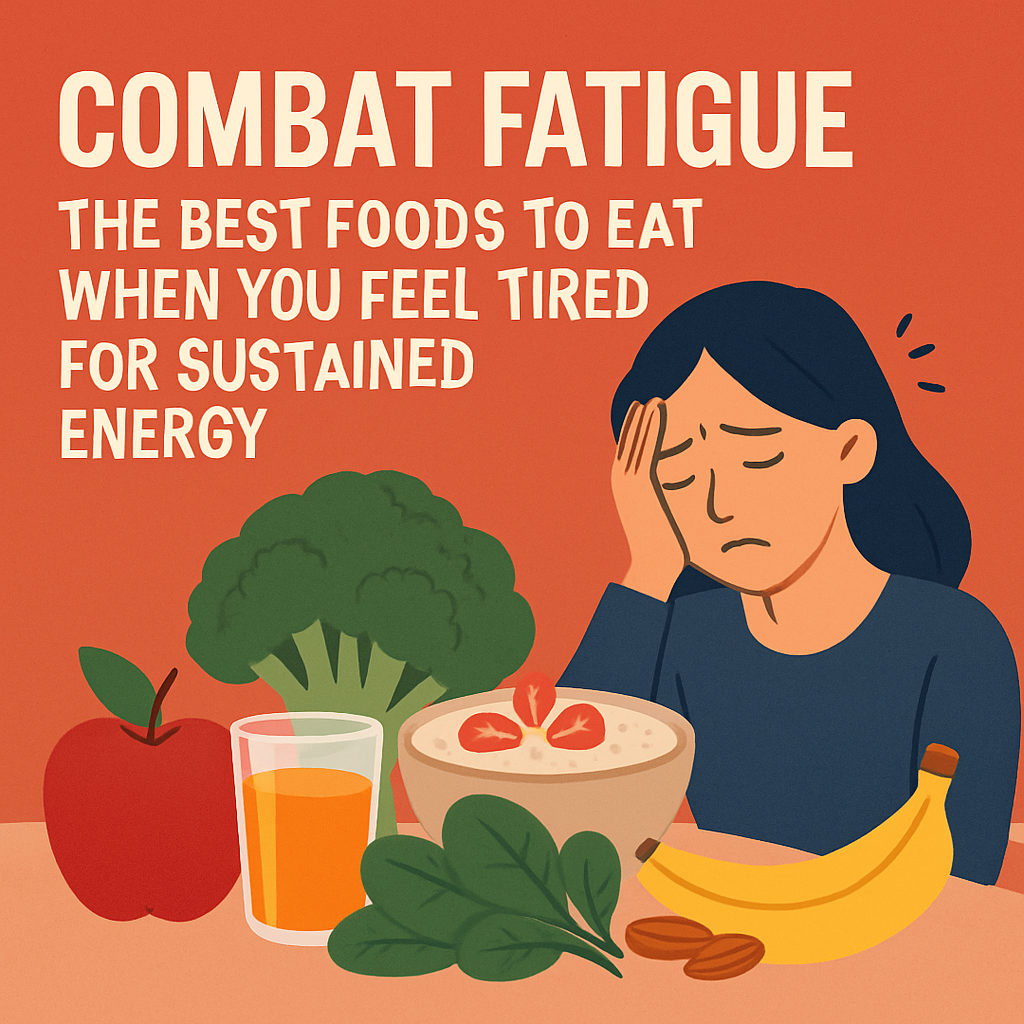 Combat Fatigue: The Best Foods to Eat When You Feel Tired for Sustained Energy