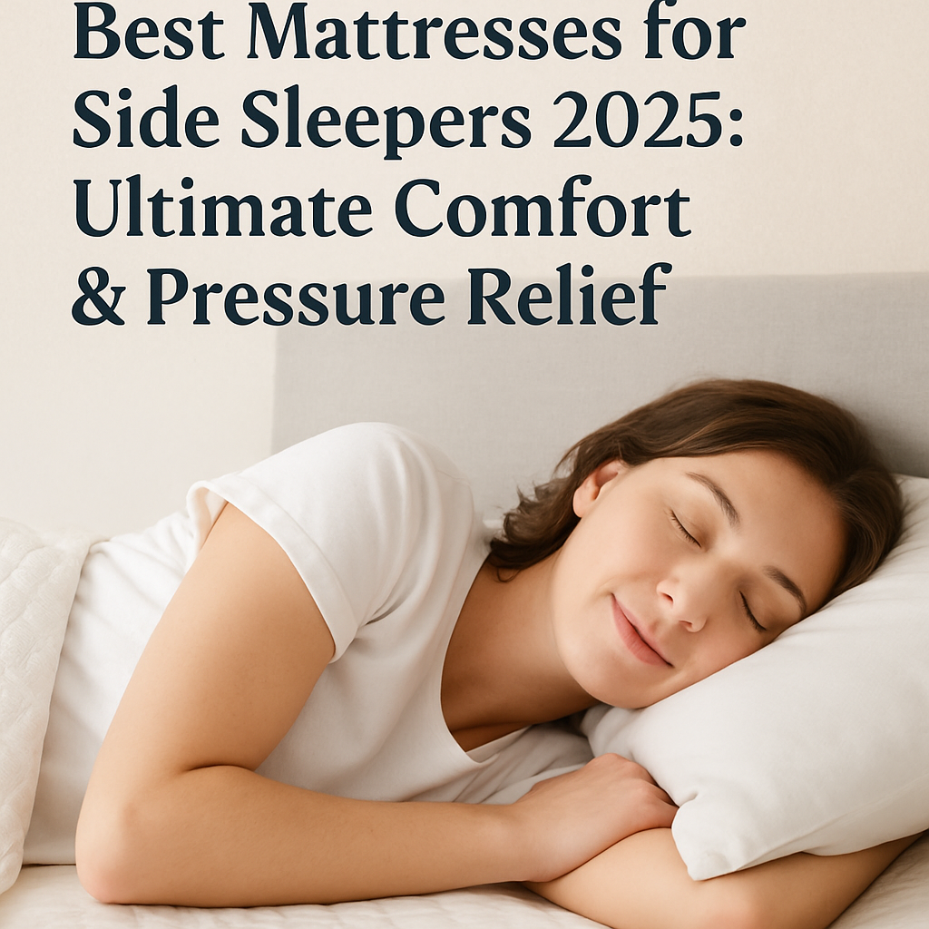 Best Mattresses for Side Sleepers 2025: Ultimate Comfort & Pressure Relief