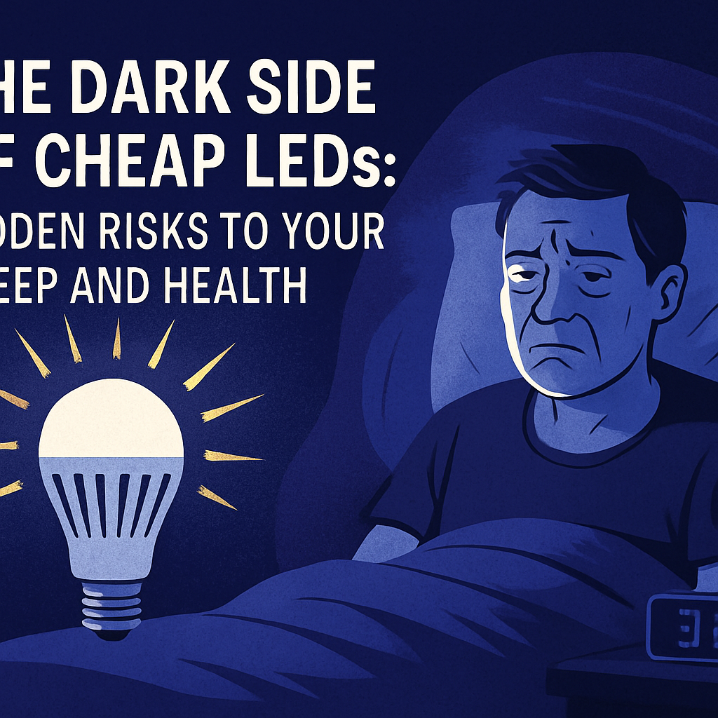 The Dark Side of Cheap LEDs: Hidden Risks to Your Sleep and Health