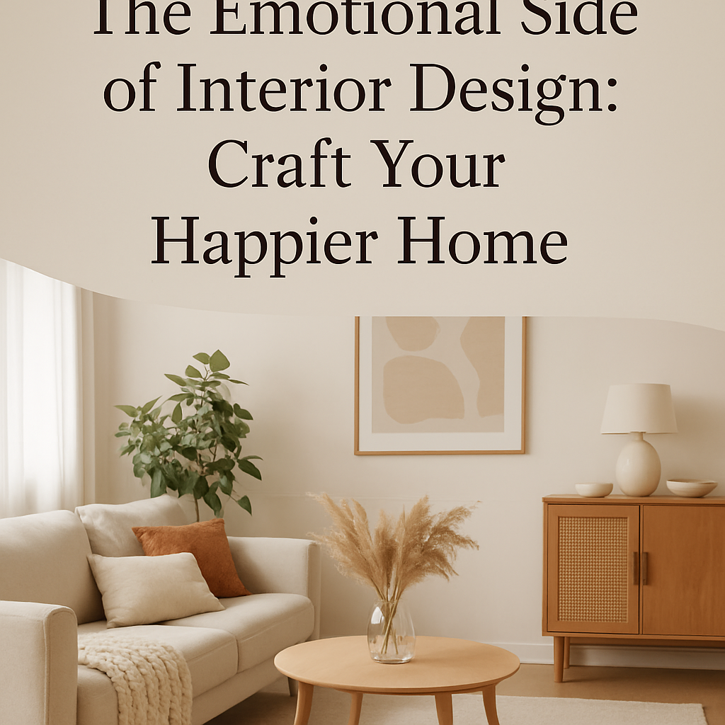 The Emotional Side of Interior Design: Craft Your Happier Home
