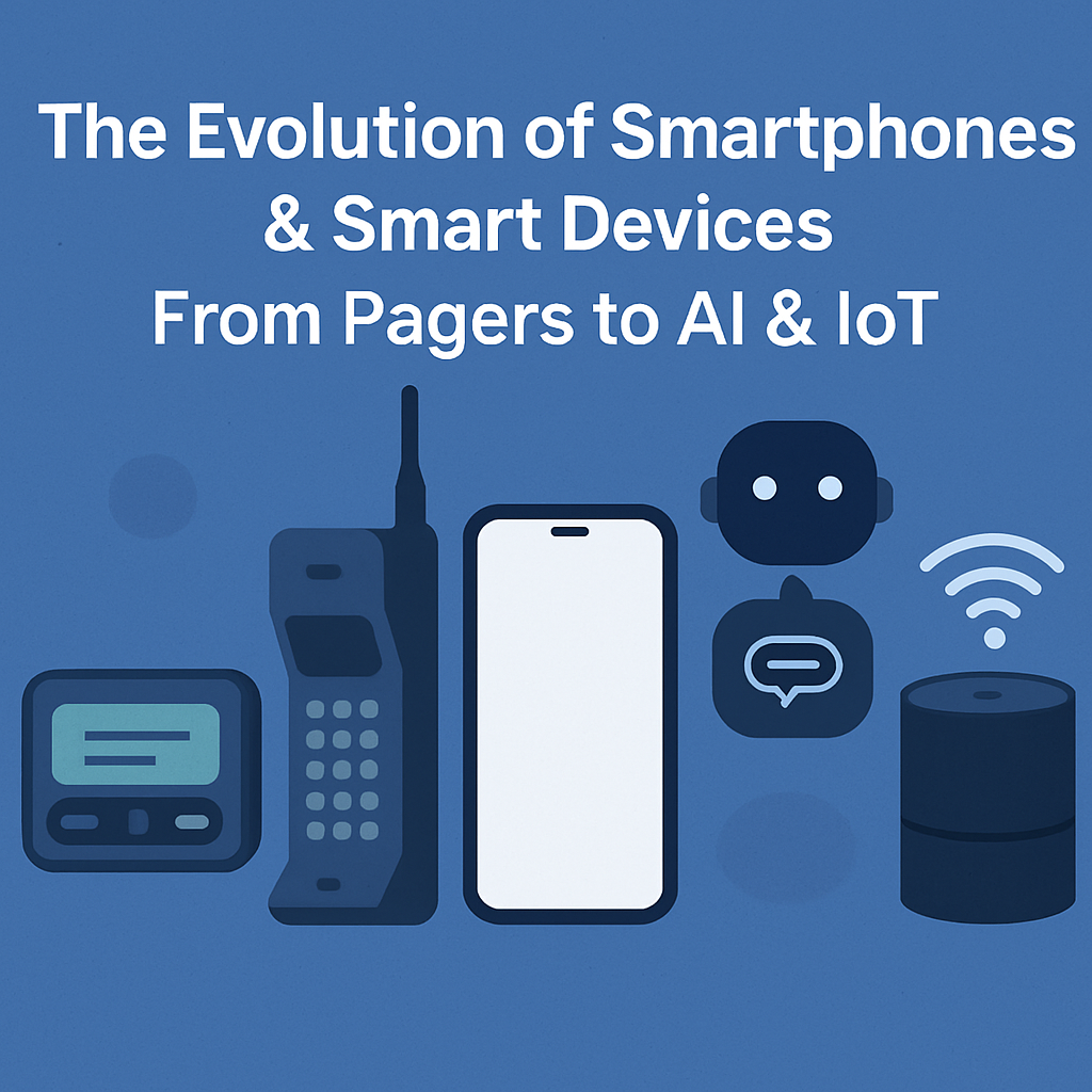 The Evolution of Smartphones & Smart Devices: From Pagers to AI & IoT