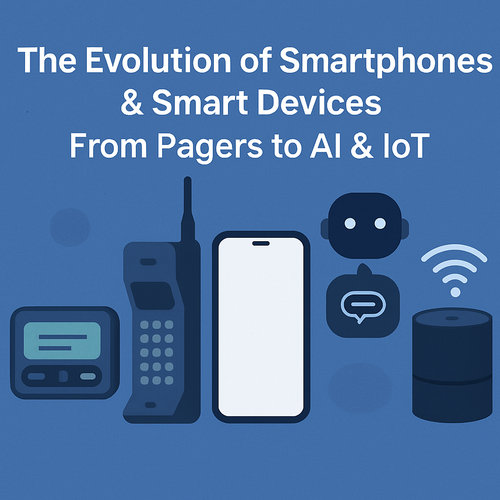 The Evolution of Smartphones & Smart Devices: From Pagers to AI & IoT