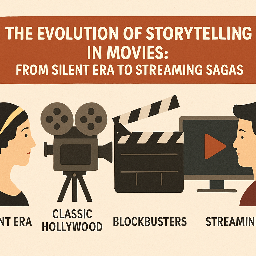The Evolution of Storytelling in Movies: From Silent Era to Streaming Sagas