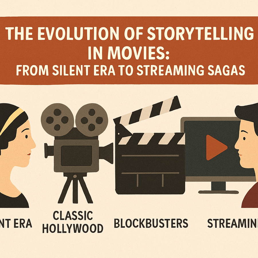 The Evolution of Storytelling in Movies: From Silent Era to Streaming Sagas