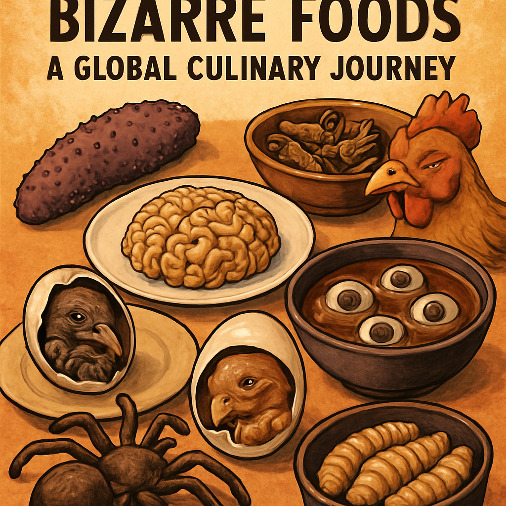 The World’s Most Bizarre Foods: A Global Culinary Journey