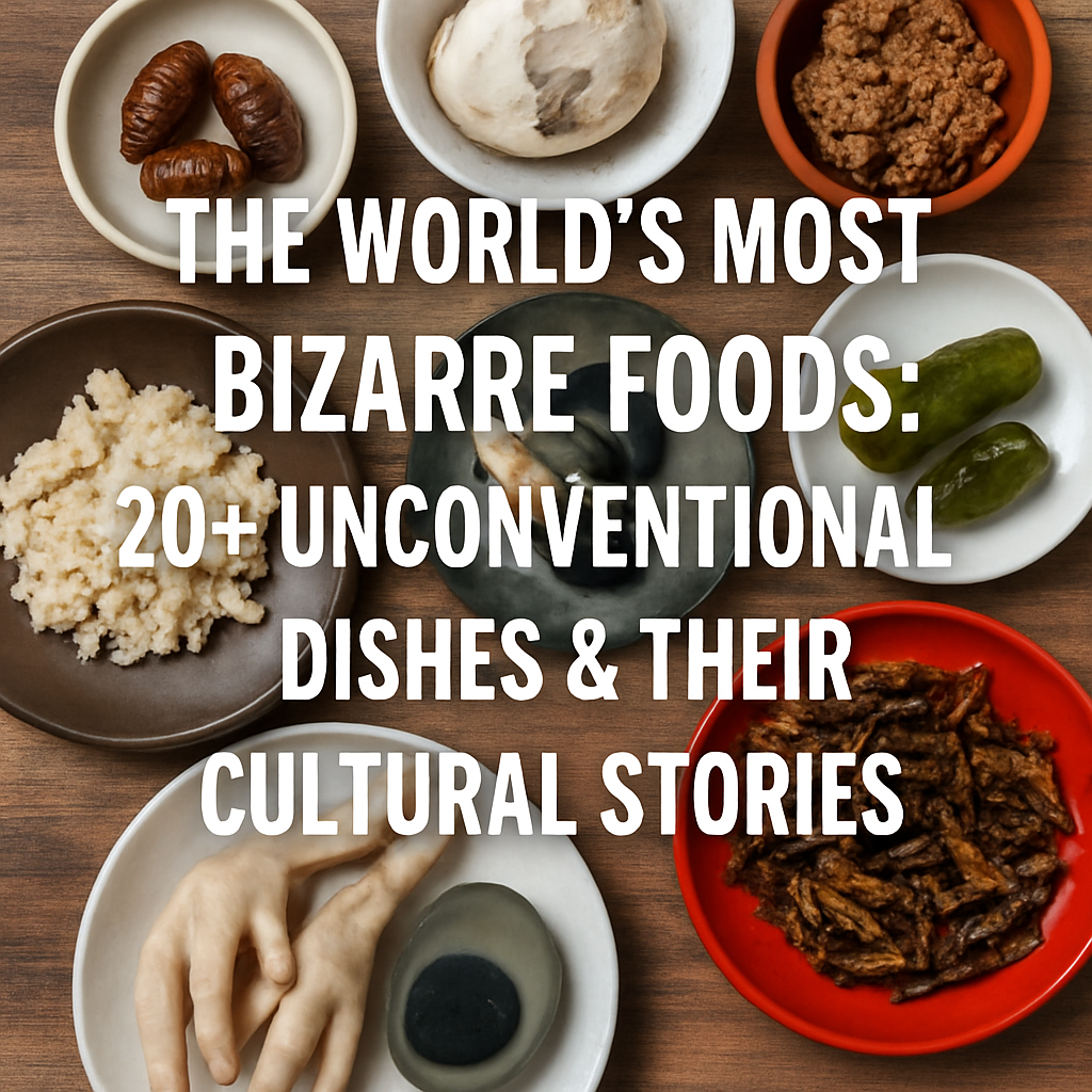 The World’s Most Bizarre Foods: 20+ Unconventional Dishes & Their Cultural Stories