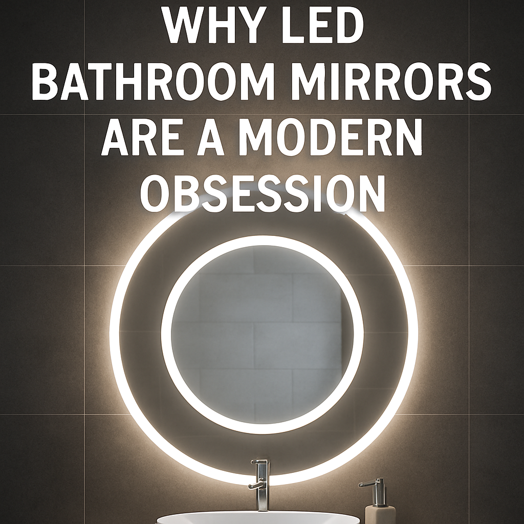 The Ultimate Guide: Why LED Bathroom Mirrors Are a Modern Obsession