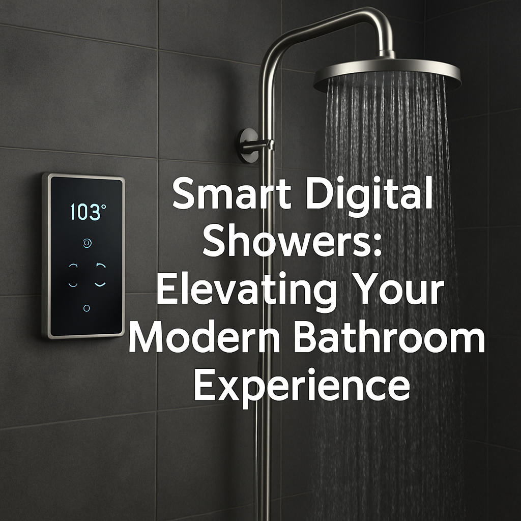 Smart Digital Showers: Elevating Your Modern Bathroom Experience