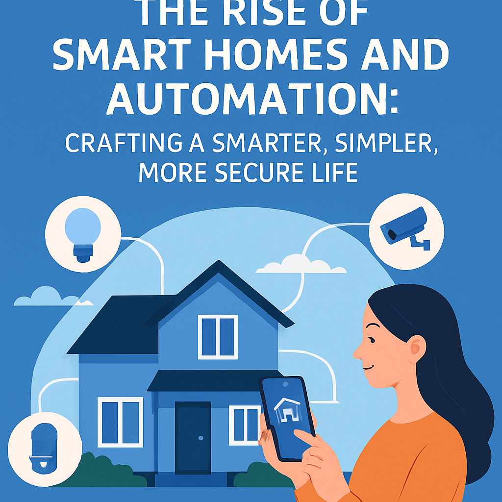 The Rise of Smart Homes and Automation: Crafting a Smarter, Simpler, More Secure Life
