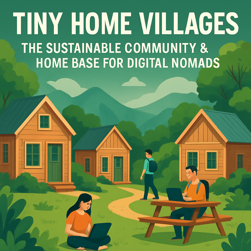 Tiny Home Villages: The Sustainable Community & Home Base for Digital Nomads